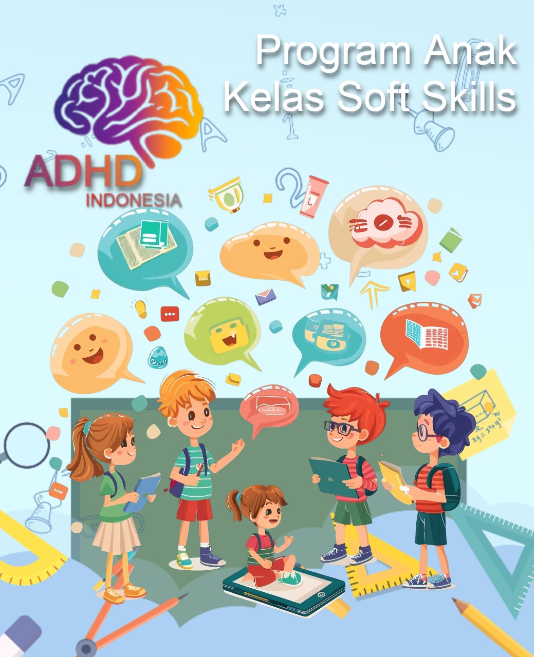 Program ADHD Indonesia Kabupaten Waropen Kelas Soft Skills Anak ADHD