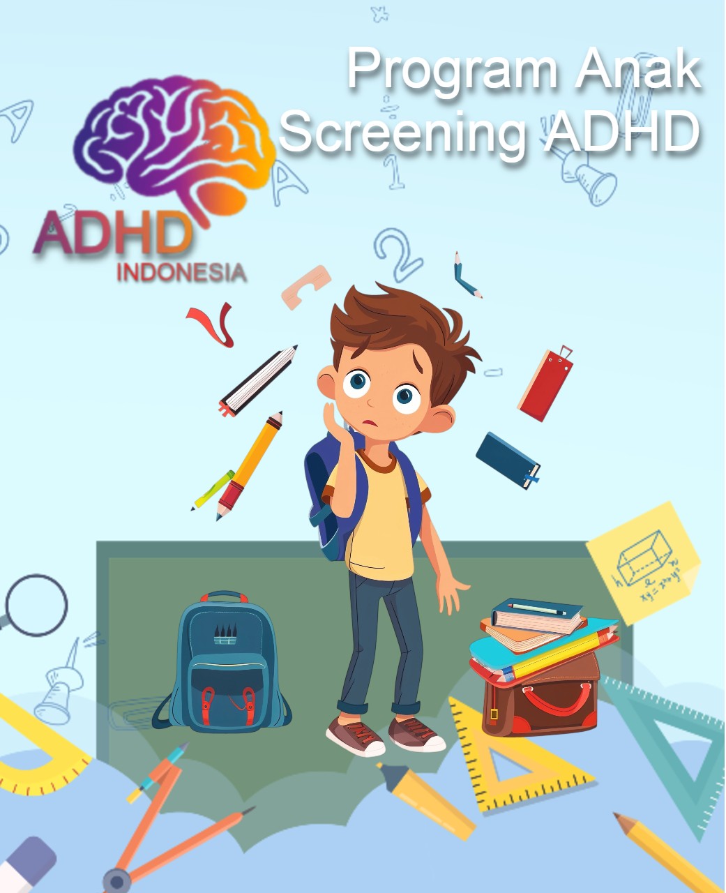 Program ADHD Indonesia Kabupaten Waropen Screening ADHD Non-Diagnostik