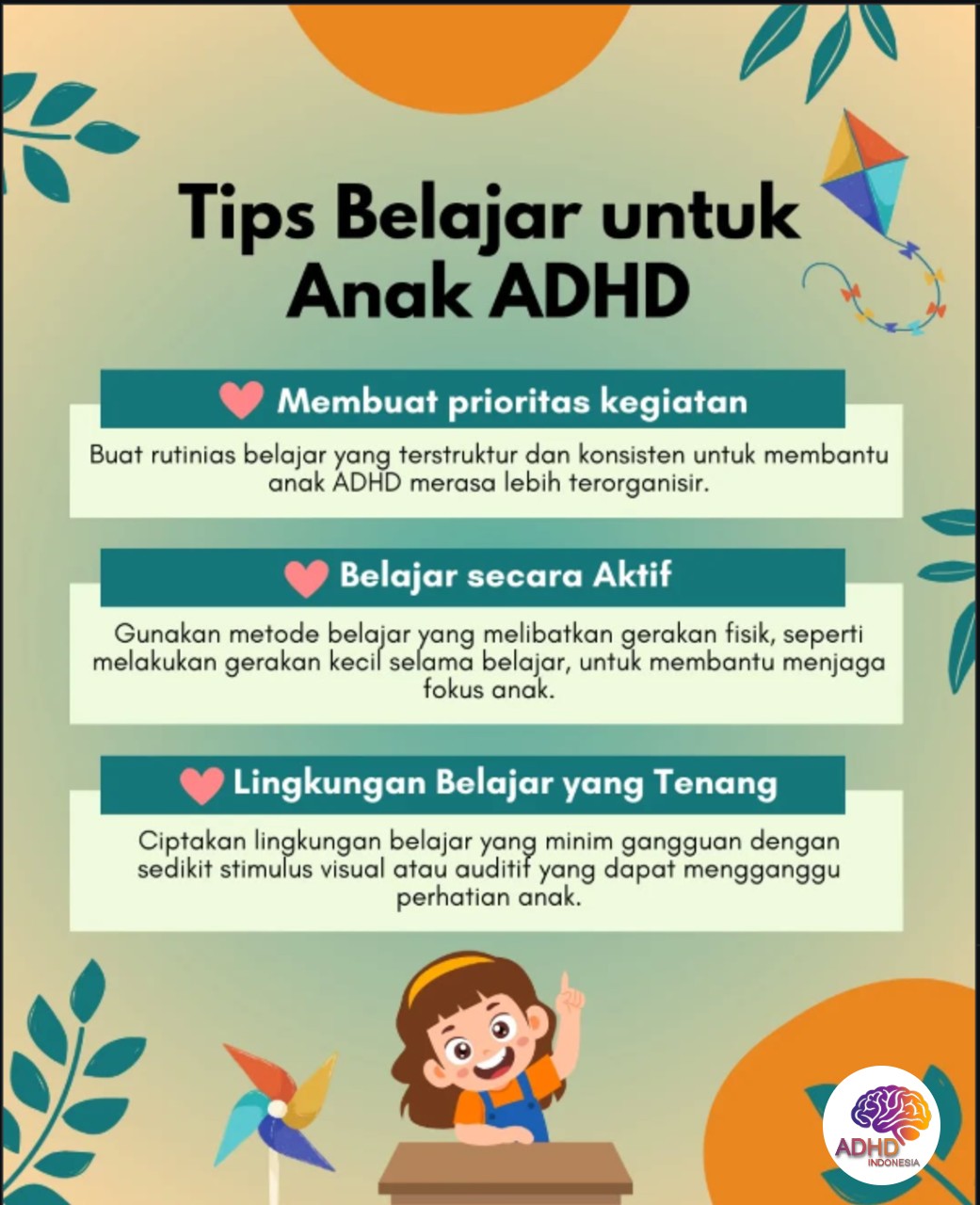 Strategi Belajar yang Cocok untuk Anak ADHD di Kabupaten Waropen