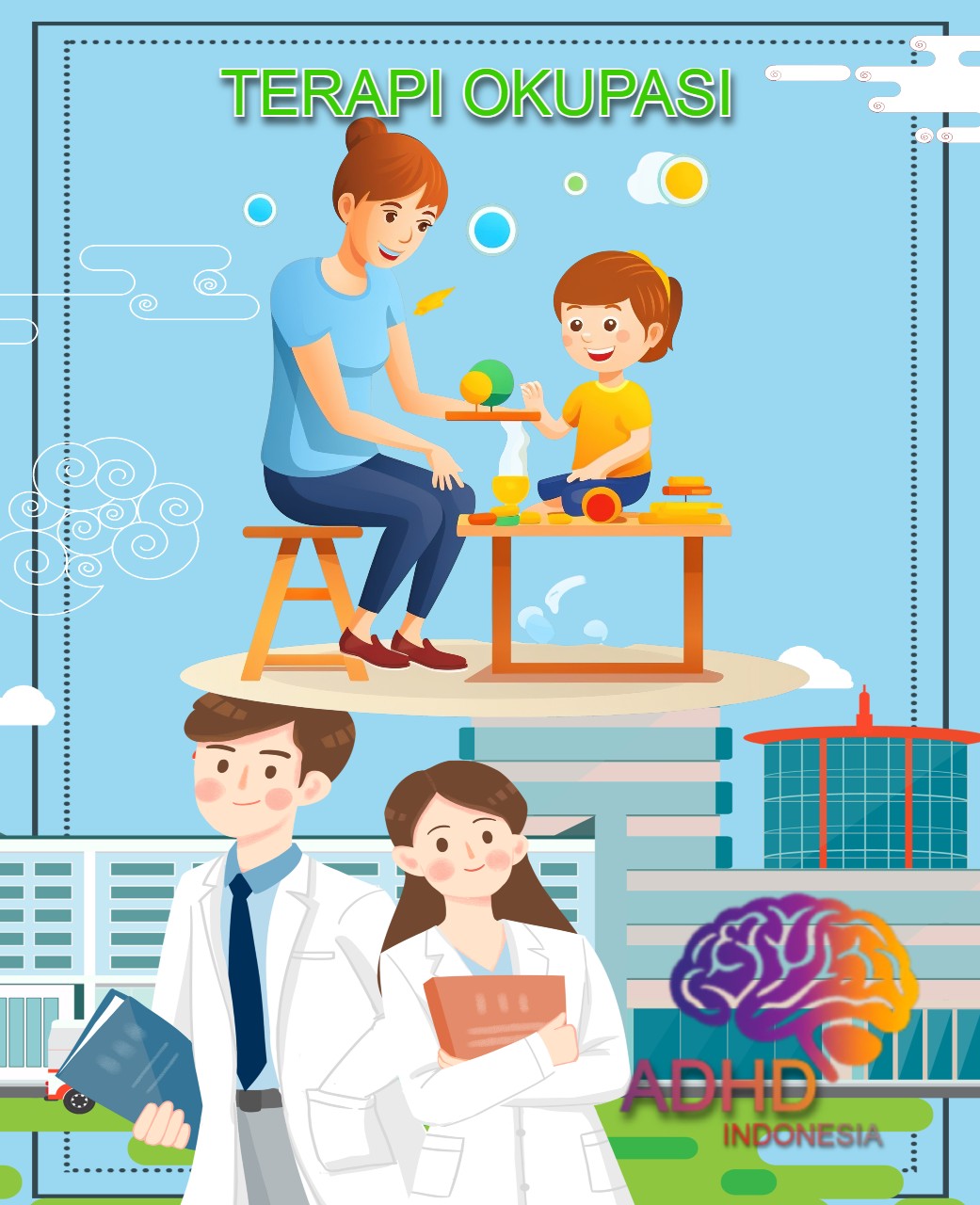 Rujukan untuk Terapi Okupasi untuk Anak ADHD Indonesia Kabupaten Waropen